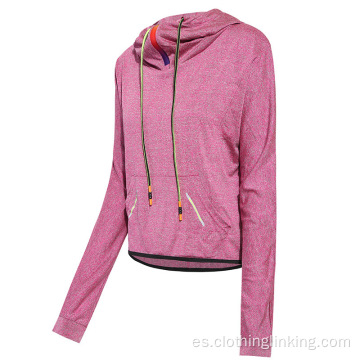 Sudadera con capucha ligera para mujer